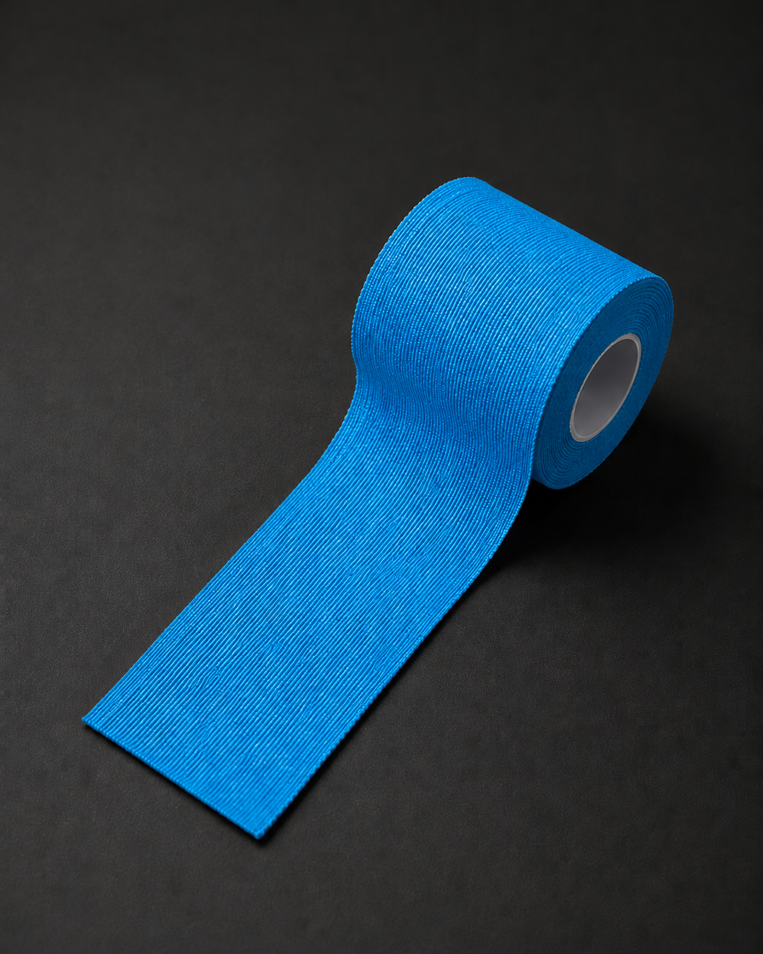 Blue wrist tape roll designed for calisthenics handstands strength training and wrist support