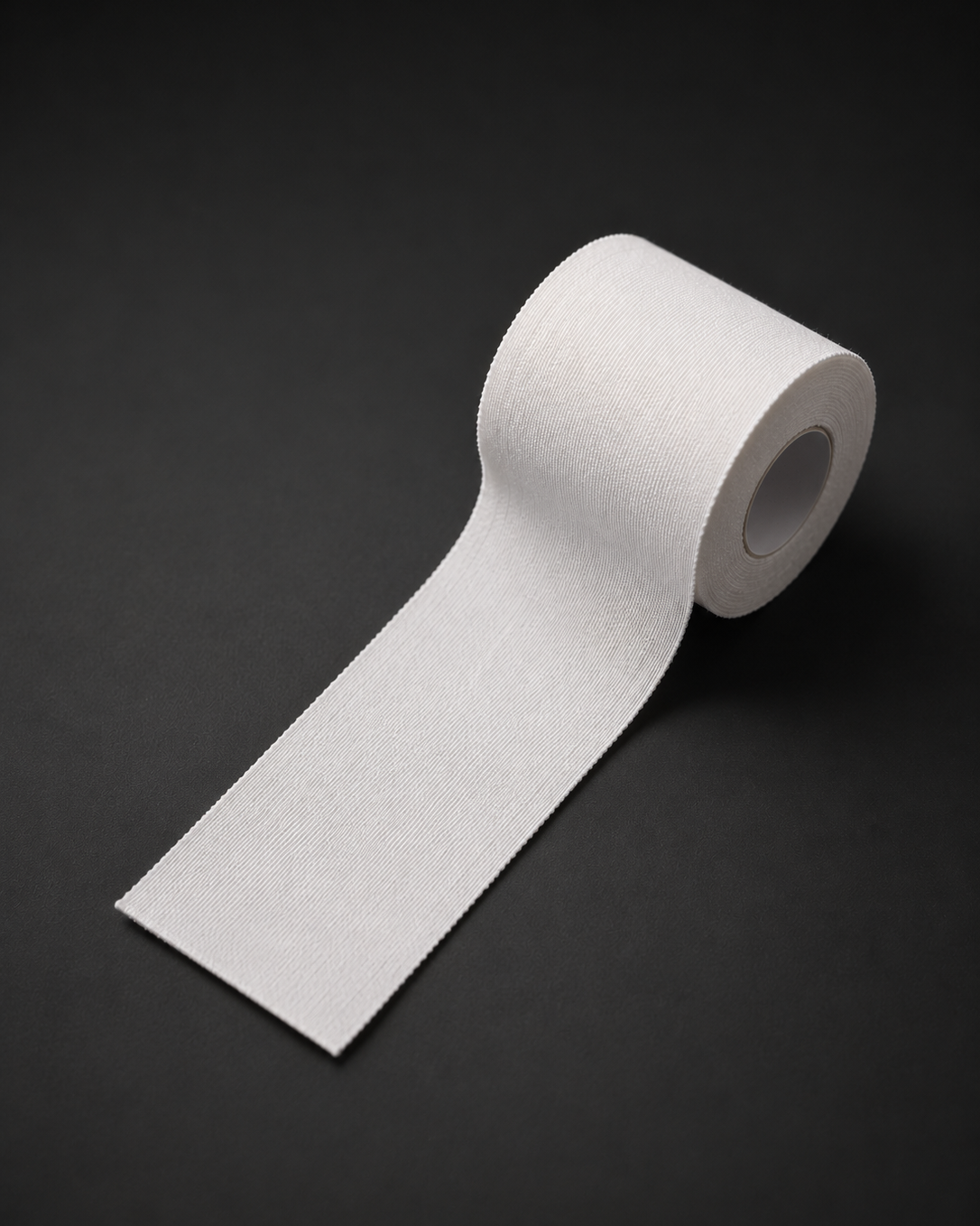 White wrist tape roll designed for calisthenics handstands strength training and wrist support